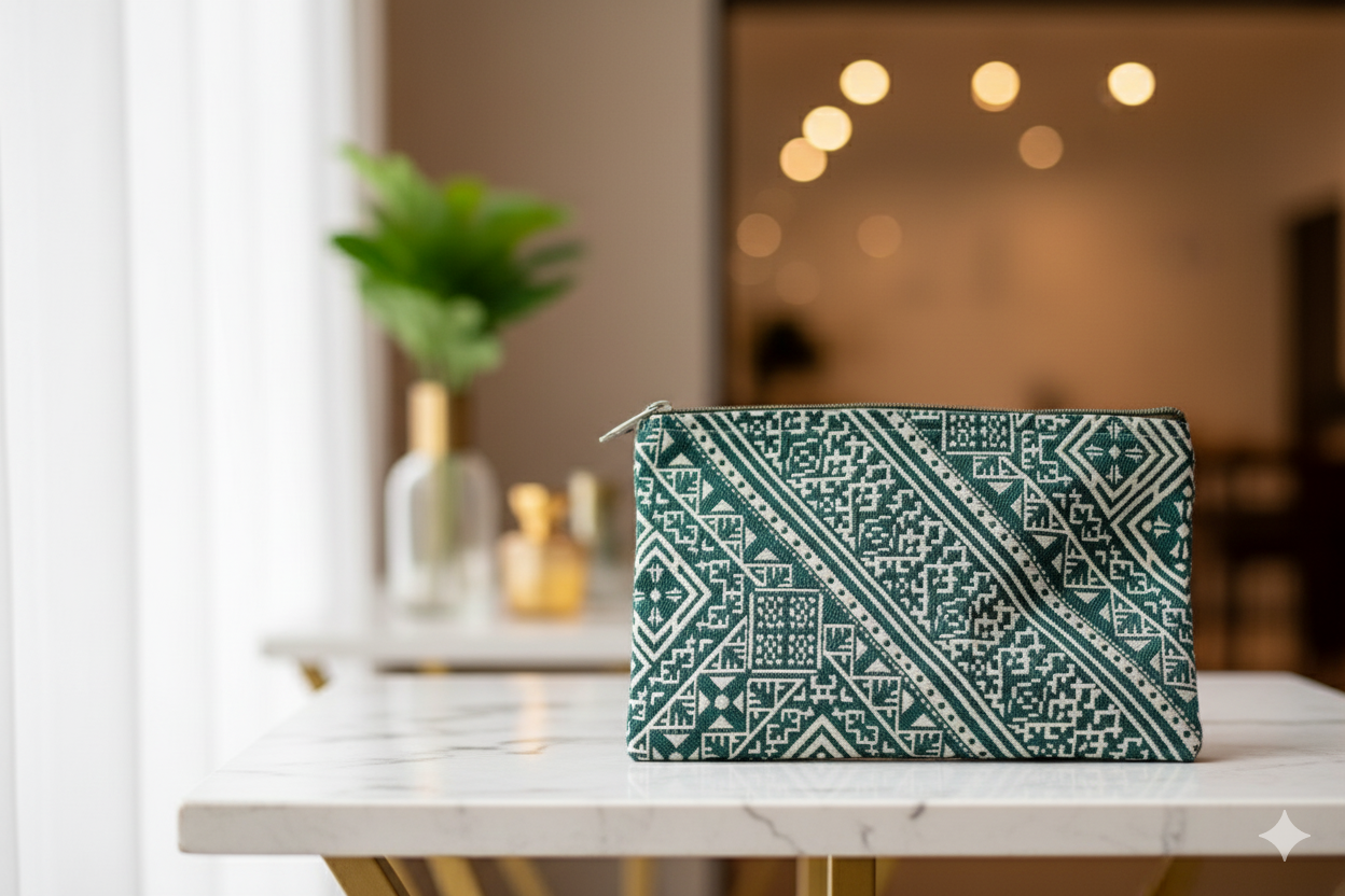 Pochette Tissée en Tarz du Maroc – Élégance artisanale